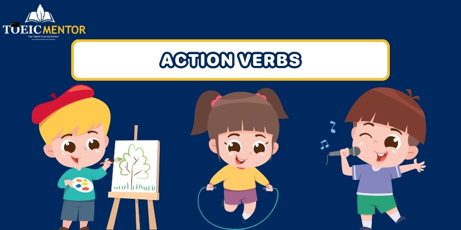 กริยาแสดงอาการ (Action Verbs)