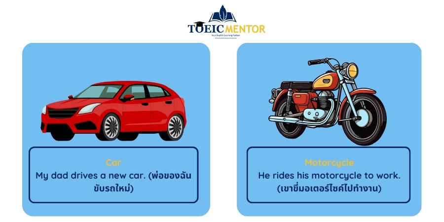 ยานพาหนะส่วนบุคคลและรถโดยสาร