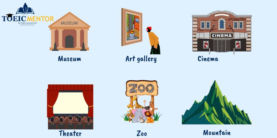 สถานที่เกี่ยวกับการท่องเที่ยวและบันเทิง