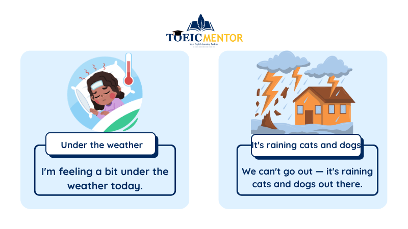 10 สำนวนสภาพอากาศยอดฮิตที่ต้องรู้และพบบ่อยที่สุด